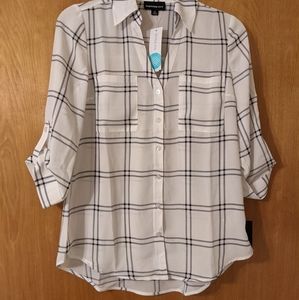 NWT Fortune and Ivy Christelle Button Down Blouse